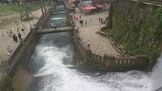 Водопад рукотворный Абхазия