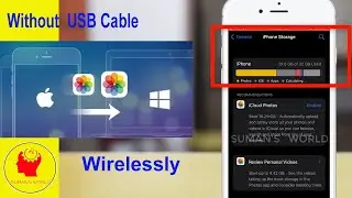 Transfer iPhone Photos/Videos to Windows PC Wirelessly: No internet needed, No USB