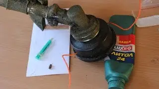 Как правильно смазать редуктор триммера? How to properly lubricate the trimmer reducer?