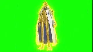 ONE PIECE- Kizaru Light Glow Green Screen