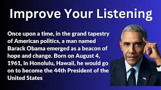 Learn English Through Stories | Barack Obama | English Listening Practices | English Story