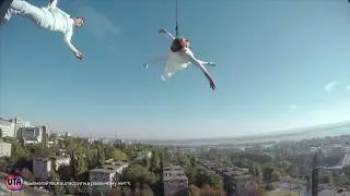 Невероятно красивая реклама Киевстар. Танец в воздухе. Днепр