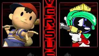 M.U.G.E.N: Ness & Eric Cartman Vs Marvin The Martian & Invader Zim