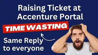 🔴 Accenture Result: Waste of time to raise a ticket for interview result  #accenture