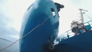 Водолазное обследование подводной части судна