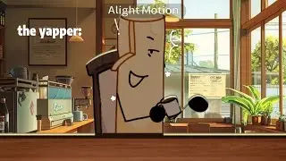 the yapper and the listener || glue n cheese stick