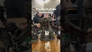 Warmaster Titans parade at Beachhead 2023 with the Titan Owners Club and Maximal Fire.