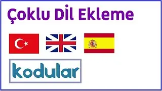 Kodular Uygulamaya Dil Desteği Ekleyelim