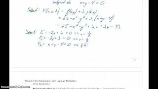 MATH 151 Module 13.4 Matched Problem 1