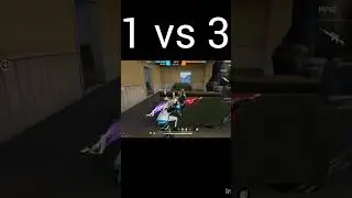 1 VS 3 IN CS #freefire #onetap #beast