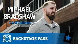 Backstage Pass with April 2023 Vehicle Care RockStar Michael Bradshaw