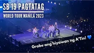 AUDIENCE VIEW: SB19 'I WANT YOU'  Pagtatag World Tour Concert 2023 | Nagsigawan ang A’Tin! | FAN CAM