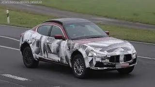 New Maserati Levante SUV Spy Photos