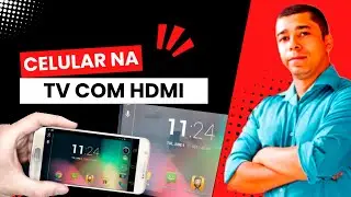 Como Ligar o Celular na TV com HDMI usando Adaptador USB C