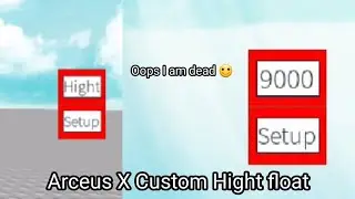 Arceus X Custom Hight Float Script