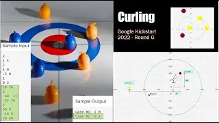 Python solution: Google kickstart- 2022 Round G - Curling (Part 1)