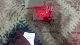 ESP8266 ile 3 adet LED kontrollü yaptık + uzaktan kontrol ettik! 