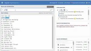 BU1106 - An Introduction to Regular Expressions