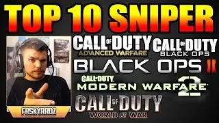 TOP 10 SNIPER #54 | COD MW2, BO1, BO2, W@W & AW