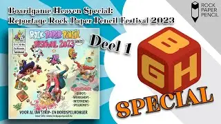 Boardgame Heaven Special: Reportage van het Rock Paper Pencil Festival 2023 Turnhout (Deel 1)