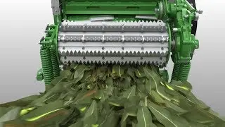 John Deere | 9000 Series Animation Cropflow