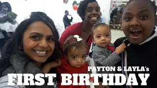 Payton and Layla's First Birthday! | Vlogmas
