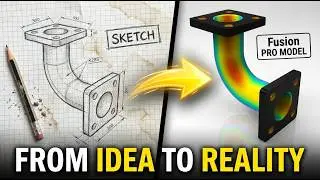 Fusion 360 From Zero | Beginner Step-by-Step Modeling Tutorial #18