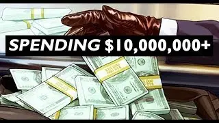 GTA ONLINE - Spending $10,000,000+ in One Session ($200 USD IRL)