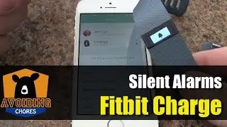 Fitbit Charge - Set up Silent Alarms with iPhone
