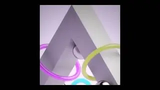Impossible Triangle 3D Optical Illusion
