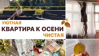 УЮТ ПОВСЕДНЕВНОСТИ🍁Марафон уборки – окна и шторы 🍂Мои книги на осень
