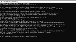 Crack password using john the ripper || crack zip/rar ,md5 and linux password 