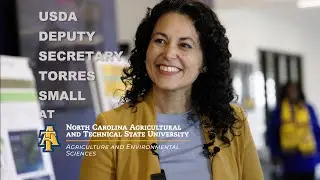 USDA Deputy Secretary Torres Small At #NCAT CAES