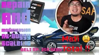 Memperbaiki RC Buggy 1:16 | Mati Total!!! Remote Gak Connect padahal baru beli 250 ribu | Arya Art