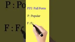 P.F.I  Full form  |  full form of PFI  | fullform