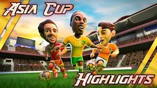 Mini Football - Asia Cup Tournament Thrilling Highlights 🔥