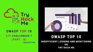 OWASP Top 10 - Insufficient Logging and Monitoring | OWASP Top 10 THM Walkthrough | Decrypt3r