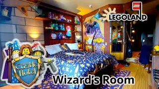 Explore the Wizard's Room at LEGOLAND CASTLE HOTEL