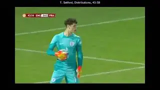 Tommy Setford |  England U17 vs France U17 2023-05-27 Match Highlight | Every Touch