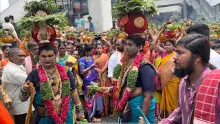 Khairatabad Bonalu Jatara || Sundy bonam Dance at khairatabad