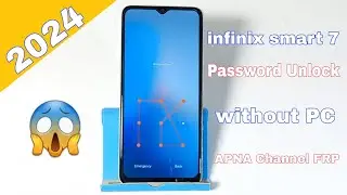 How to hard reset infinix smart 7 | infinix smart 7 pattern unlock without pc