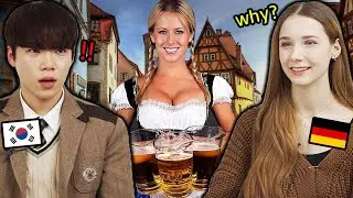 German CULTURE SHOCKS as Korean teenager (with German Teenager)