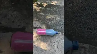 Breaking glass bottles⚠️Crushing Crunchy & Soft Things ! 