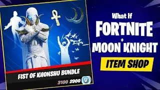 NEW MOON KNIGHT x FORTNITE Item Shop - What If Fortnite + Moon Knight