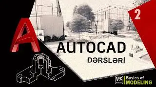 AutoCAD dərsləri -2 (Line, Polyline) Düz xətt və Poli xətt