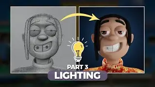 Stylized Character In Blender - Part 3 - Lighting
