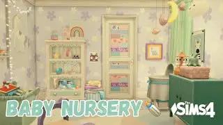 Cute Baby Nursery🧸🍼👶 //Growing Together Preparation || The Sims 4 Speed Build 🏡