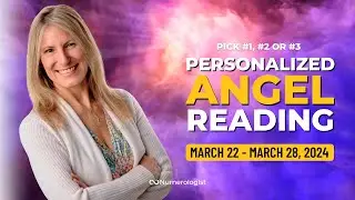 Angel Message 😇March 22 - March 28, 2024 (Personalized Angel Card Reading)