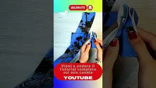 Diy Cuci in 5 Minuti Cucito Facile e Veloce Fascia Capelli #shorts #inlaboratoriodallasamu #cucito