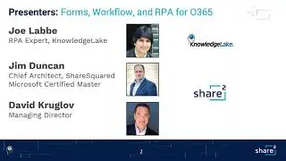Electronic Forms, Workflow, and Robotic Process Automation